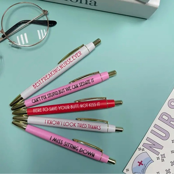 Funny nurse Pen Gift Set - Picture 3 of 4